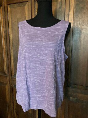 Synergy Organic Clothing - XL Sleeveless Tee with Cross Back